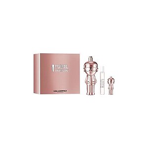 Kit Perfume Karl Lagerfeld Ikonik Feminino Eau de Parfum 3 PEÇAS