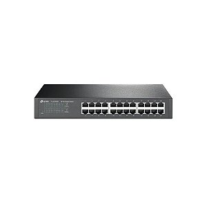 Switch Hub TP-Link 24 Portas TL-SG1024D 10/100/1000 Montável em Rack