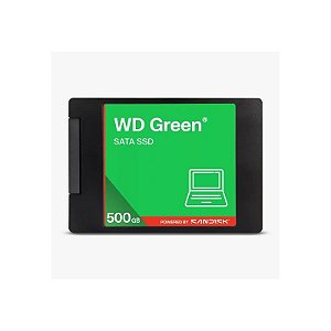 SSD 2,5" Sandisk WD Green SATA 545-450 MB/s 500 GB - (WDS500G5G0A)