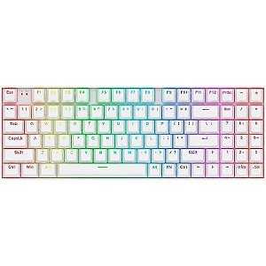 Teclado Gamer Redragon Nephrite Pro K736W-PRO-M Branco