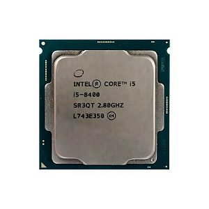 Processador OEM Intel 1151 i5 8400 2.8GHZ s/fonte s/fan s/Gabinete