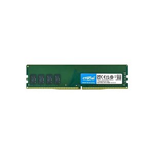 Memória Crucial, 8GB DDR4 (1X8GB), 3200MHZ, CT8G4DFRA32A, Verde