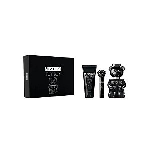 Kit de Perfume Moschino Toy Boy Edp - Masculino 3 Peças