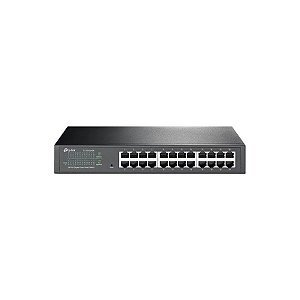 Hub Switch TP-Link TL-SG1024DE 24 Portas Gigabit Rackmount 1000MBPS - Cinza