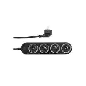 Tomada Inteligente Shelly Power Strip 4 GEN4 FG3800238070571 - Preto
