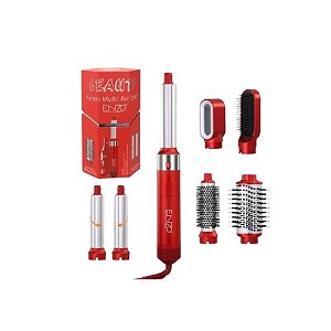 Modelador de Cabelo 6 em 1 Enzo EN-6227 1500W 220V 50/60Hz Vermelho