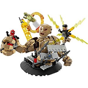 LEGO Marvel Homem-Aranha vs Homem-Areia Batalha Final -76280 (347 Peças)