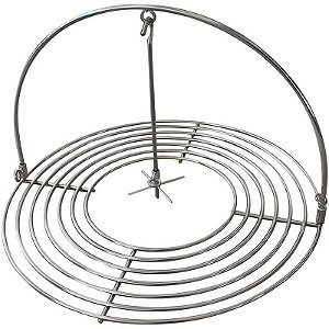 Suporte para Frango para Churrasqueira Cerâmica Kamado 52x52x17 AU-CCR