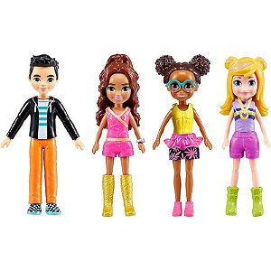 Bonecas Polly Pocket Aventura da Enseada Brilhante Mattel HKW 10