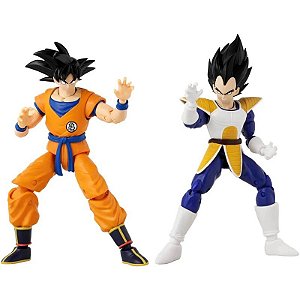 Bonecos Goku vs Vegeta Dragon Ball Super Dragon Stars Series Bandai - 37165 37294