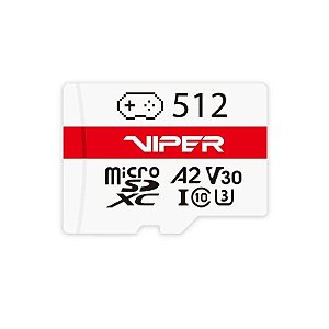 Cartão de Memória Micro SD Patriot Viper 512GB 100MB/s - PV512GGM32MCX