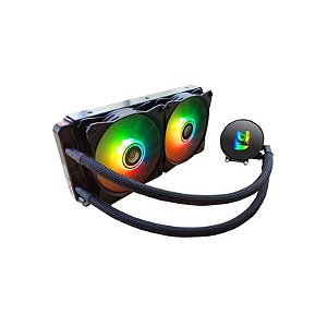 Cooler Líquido para CPU Redragon CCW-3000 RGB 240mm - Preto