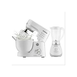 Kit Batedeira Mondial BP-03-W 220V + Liquidificador L-550-W Easy Power 220V