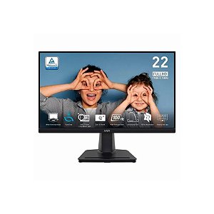 Monitor MSI Pro MP225V 22" Full HD 100Hz HDMI VGA - Preto