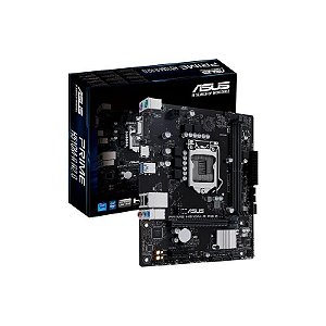 Placa Mãe Asus Prime H510M-R R2.0 Soquete LGA 17200 Chipset Intel H470 DDR4 Micro ATX