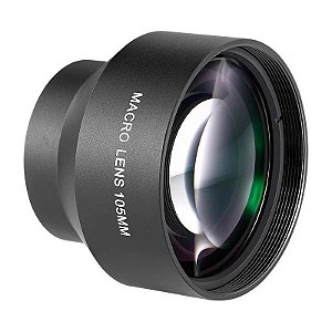 Lente Macro para Celular Neewer HD 105mm com Rosca de 17mm - LS-26 (Caixa feia)