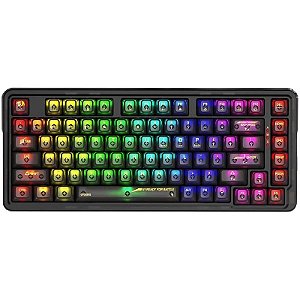 Teclado Gaming Redragon ELF Pro K649CTB-RGB-PRO Transparente Negro (Inglés)