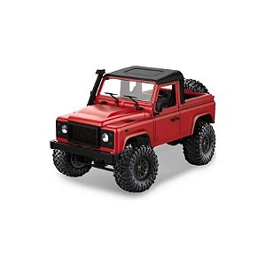 Carro modelo 1/12 Jeep Land Rover Com Luzes Vermelho MN-91