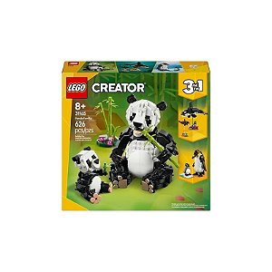 Brinquedo de Construção Lego Creator Panda Family 31165 626 Peças