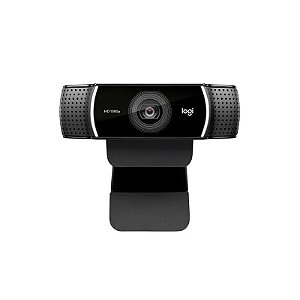 Webcam Logitech C922 Pro Stream HD USB - Preto