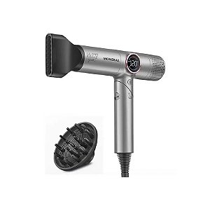 Secador de Cabelo Mondial Juliette Ultra Sonic SCP-JU-04-US 1.600 Watts 127 V ~ 60 Hz - Cinza