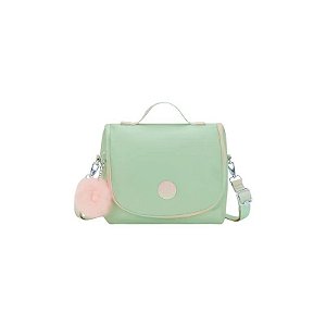 Lancheira Kipling New Kichirou Verde Macio Metálico