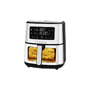 Fritadeira Air Fryer Lexical LAF-3057 9L 1600W 220V Preto/Prata