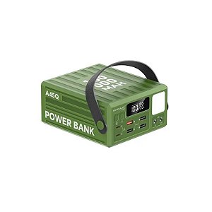 Carregador Porto Cool Banco De Carregamento Poderá [...] A45Q 100000MAH Green 20W 22.5W PD