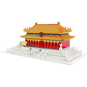 Blocos de Construção Hall of Supreme Harmony Wange - 6221 (862 Peças)