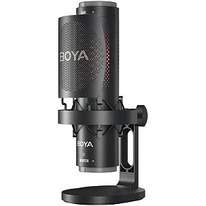 Microfone Boya Boyamic K9 USB USB-C com Saída TRS de 3,5mm (caixa feia)