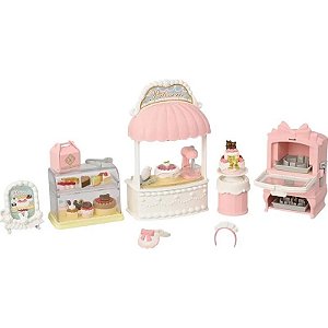 Conjunto Inicial de Confeitaria Village Sylvanian Families Epoch - 5807