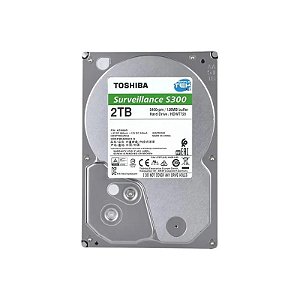 Disco Rígido 2TB Toshiba SATA3 5400RPM Vigilância S300 HDWT720UZSVA
