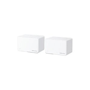 Mesh da linha Mercusys WiFi 6 Halo H80X (Pacote com 2 unidades) AX3000 para toda a casa