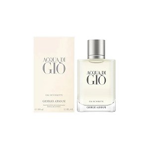 Perfume Giorgio Armani Acqua Di GiÒ Homme Recarregável Eau de Toilette 100ml