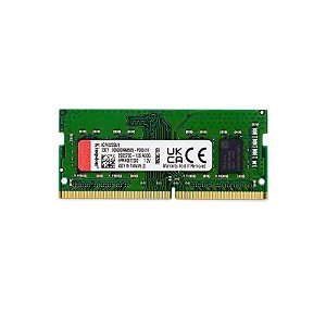 Memória RAM Kingston 8GB DDR4 3200MT/s para Notebook - KCP432SS8/8