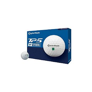 Bolas de Golfe Taylormade V9927001 TP5 MY Símbolo Trevo 12 Unidades