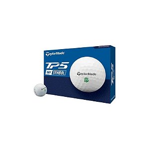 12 Pelotas de Golfe Taylormade V9927301 TP5 Símbolo Dólar MY