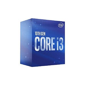 Processador CPU Intel Core i3-10100F 3.6 GHZ LGA 1200 6 MB com Cooler