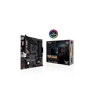 Placa-mãe ASUS A520M-Plus II TUF Gaming DP/HDMI/VGA para AM4