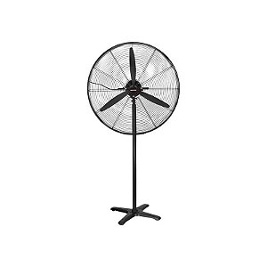 Ventilador de Parede/Pé Mega Star FAN30B 2 em 1 30" 160W 220V - Preto