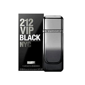 Perfume Carolina Herrera 212 Vip Black Elixir Edp Masculino - 100ML