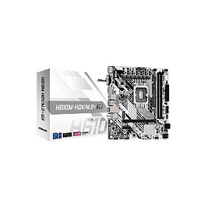 Placa-mãe Asrock H610M-HDV/M.2+D5 DDR5 Socket M.2 Chipset Intel H610 Micro ATX