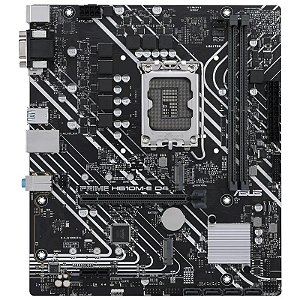 Placa-mãe Asus Prime H610M-E D4 LGA1700/2xDDR4/PCI-E/M.2/HDMI/VGA/DP/SATA