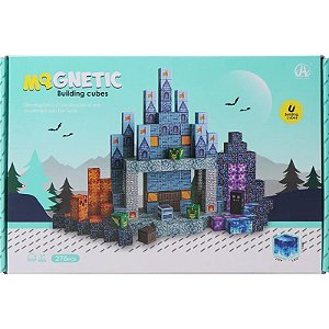 Cubos Magnéticos de Construcción Magnetic Building Cubes Chuang Huang - CH1399 (276 pzs)