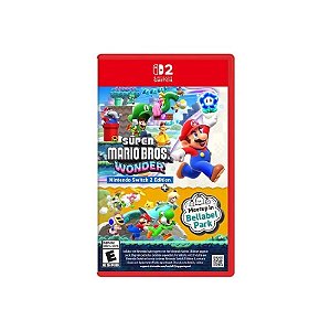 Jogo para Nintendo Switch 2 Super Mario Bros Wonder + Encontro no Parque Bellabel