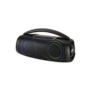 Caixa de Som Ninja NJ-6050 - 50W - Bluetooth - com Microfone - 2X 5,25" - Preto