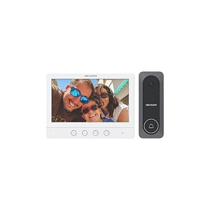 Kit de Interfone Analógico com Vídeo da Hikvision DS-KIS212