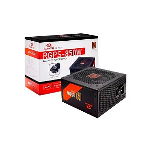 Fonte 850W Redragon GC-PS030 80+ Bronze ATX 850W*G
