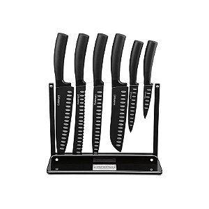 Jogo de Facas Cuisinart C77NS-7P 7 Peças Preto
