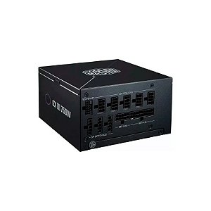 Fonte Cooler Master GX III MPX-7503-Afag-Bus ATX 750W 80 Plus Gold Modular Completa PFC Ativo Bivolt - Preto